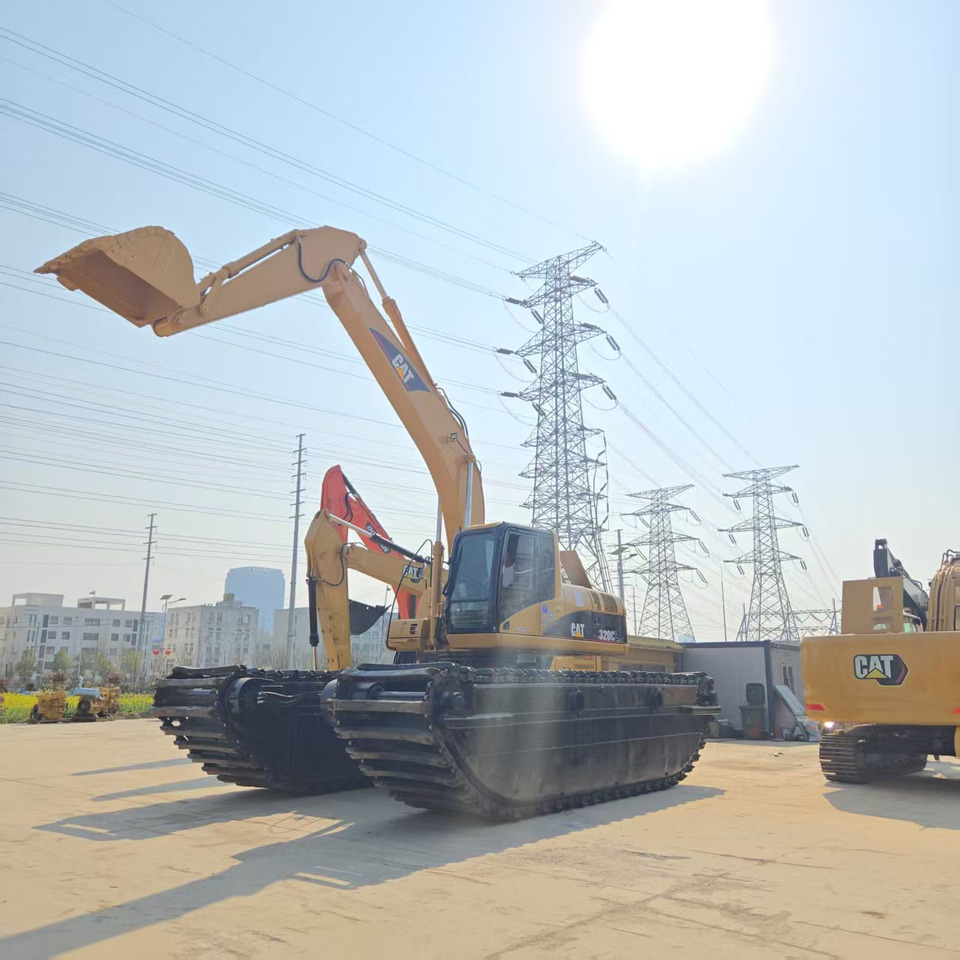 Amphibious excavator CATERPILLAR 320C boat excavator: picture 6