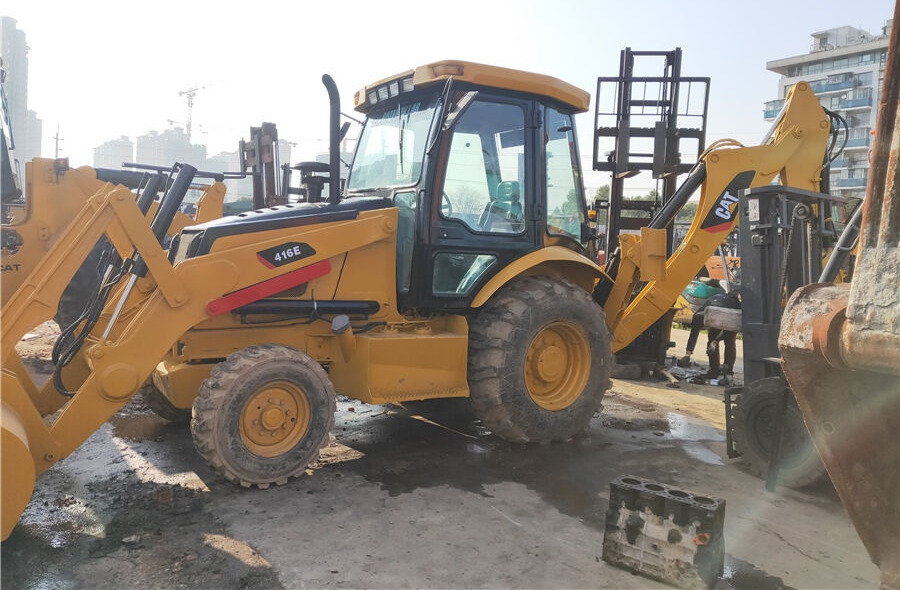 Caterpillar 416E - Backhoe loader: picture 1 Caterpillar 416E - Backhoe loader: picture 1