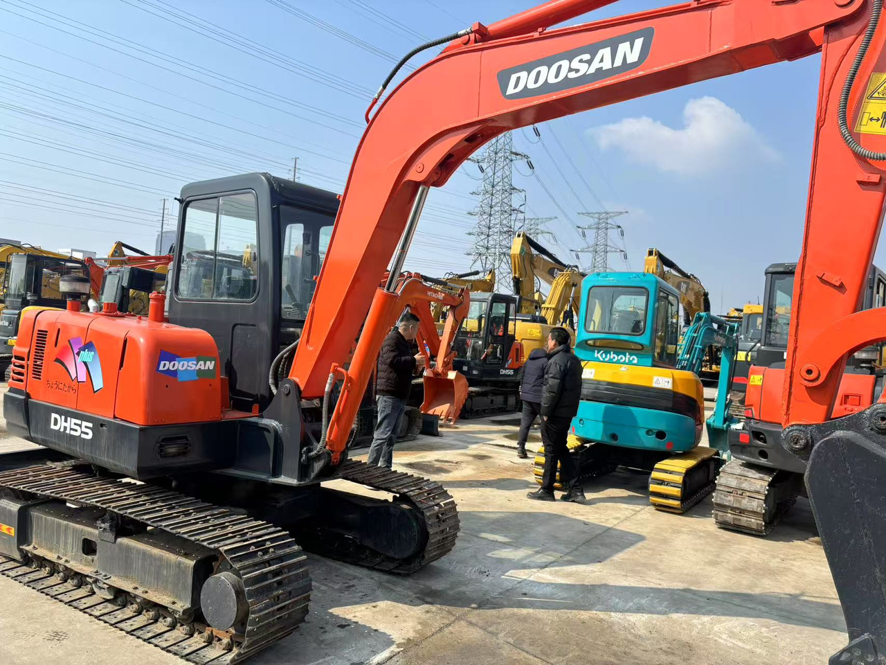 Doosan DH55 - Mini excavator: picture 5 Doosan DH55 - Mini excavator: picture 5