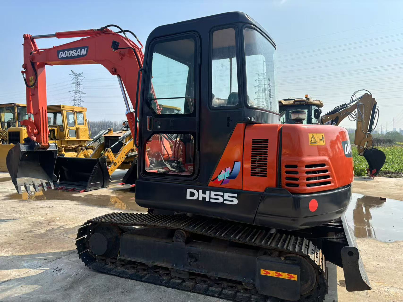 Doosan DH55 - Mini excavator: picture 1 Doosan DH55 - Mini excavator: picture 1