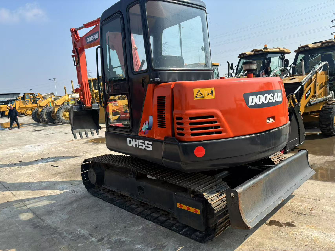 Doosan DH55 - Mini excavator: picture 2 Doosan DH55 - Mini excavator: picture 2