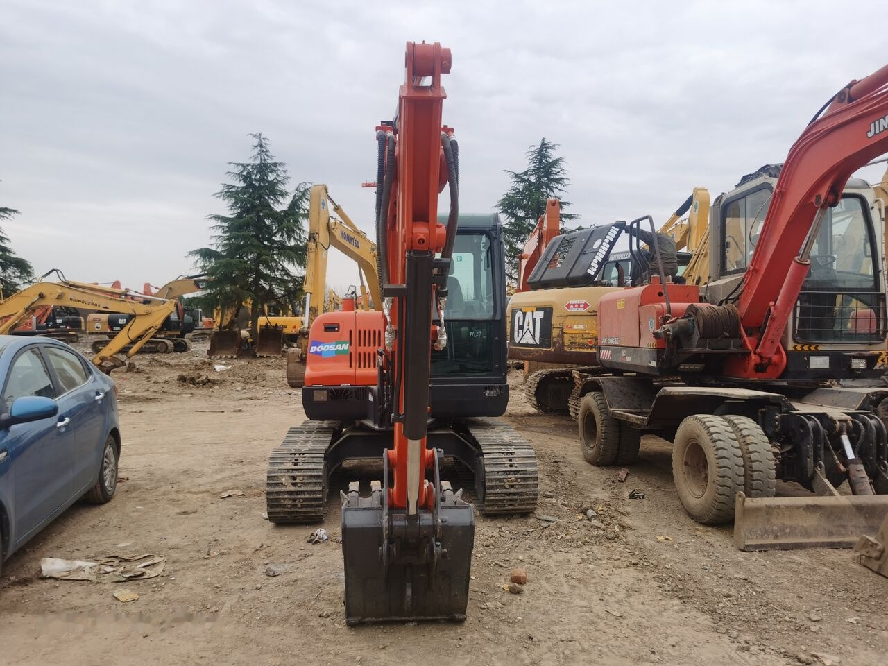 Doosan DX60 - Mini excavator: picture 2 Doosan DX60 - Mini excavator: picture 2