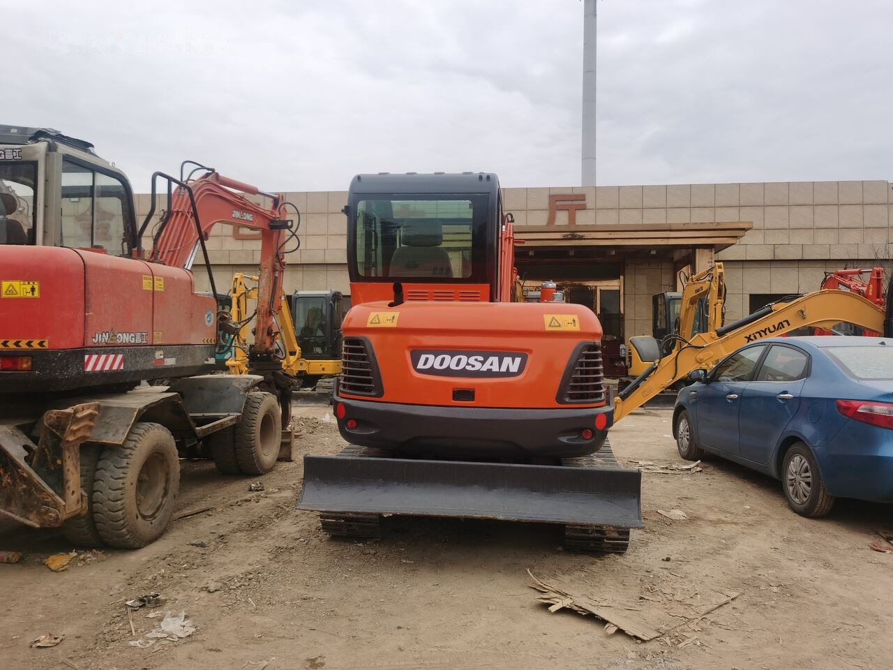 Doosan DX60 - Mini excavator: picture 5 Doosan DX60 - Mini excavator: picture 5