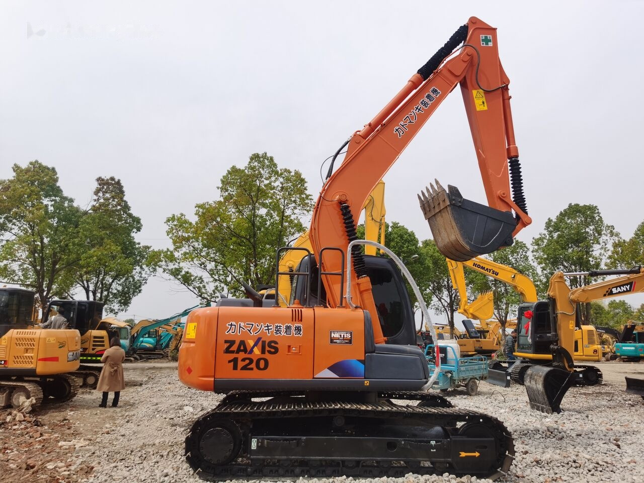 Hitachi ZX120 - Crawler excavator: picture 5 Hitachi ZX120 - Crawler excavator: picture 5