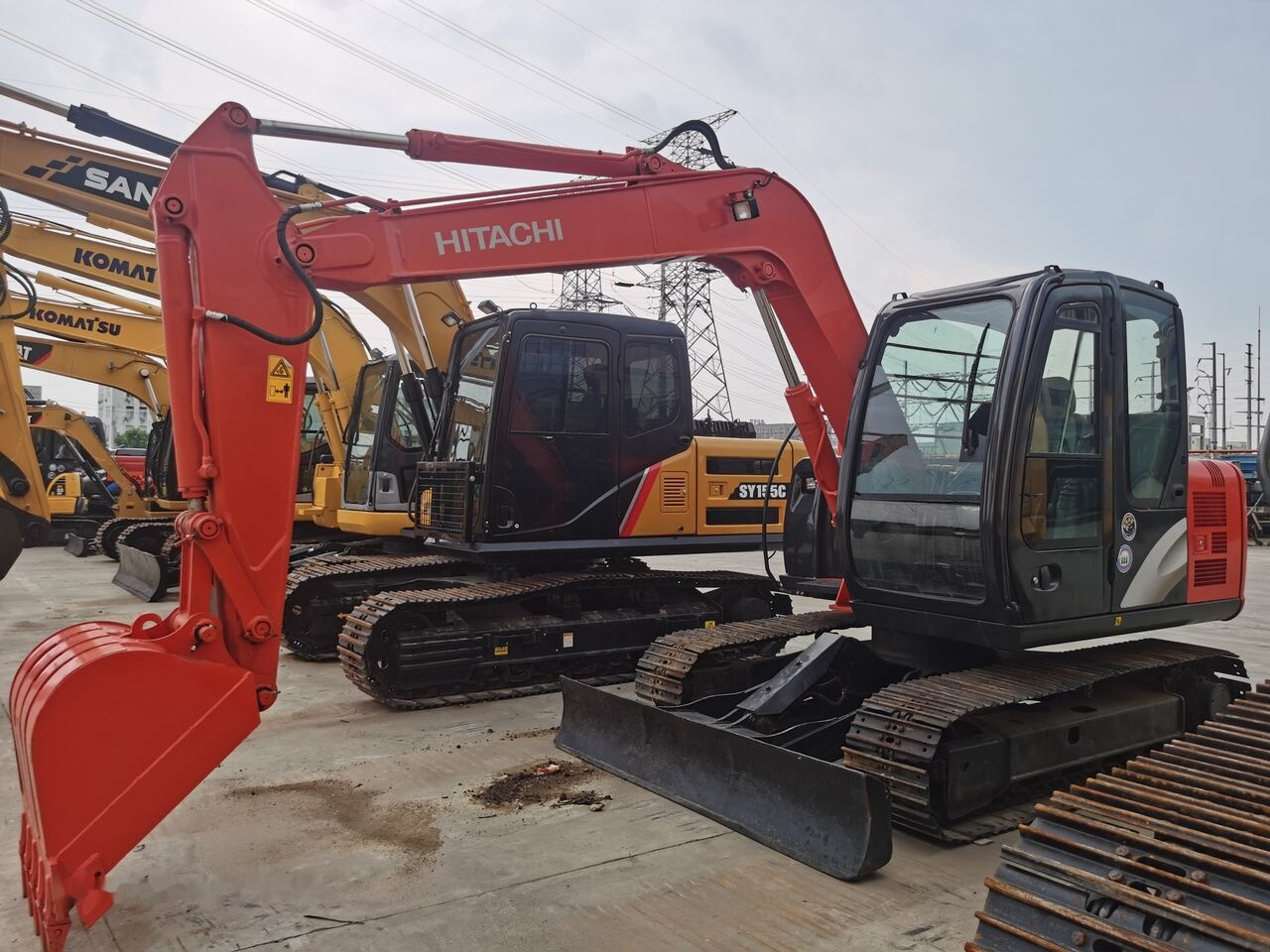 Hitachi ZX70 - Mini excavator: picture 3 Hitachi ZX70 - Mini excavator: picture 3