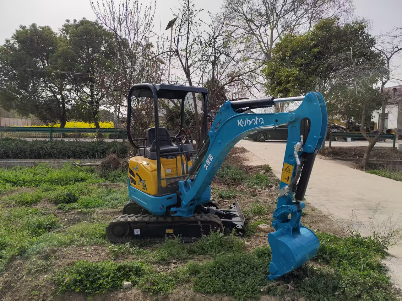KUBOTA U15 - Mini excavator: picture 4 KUBOTA U15 - Mini excavator: picture 4