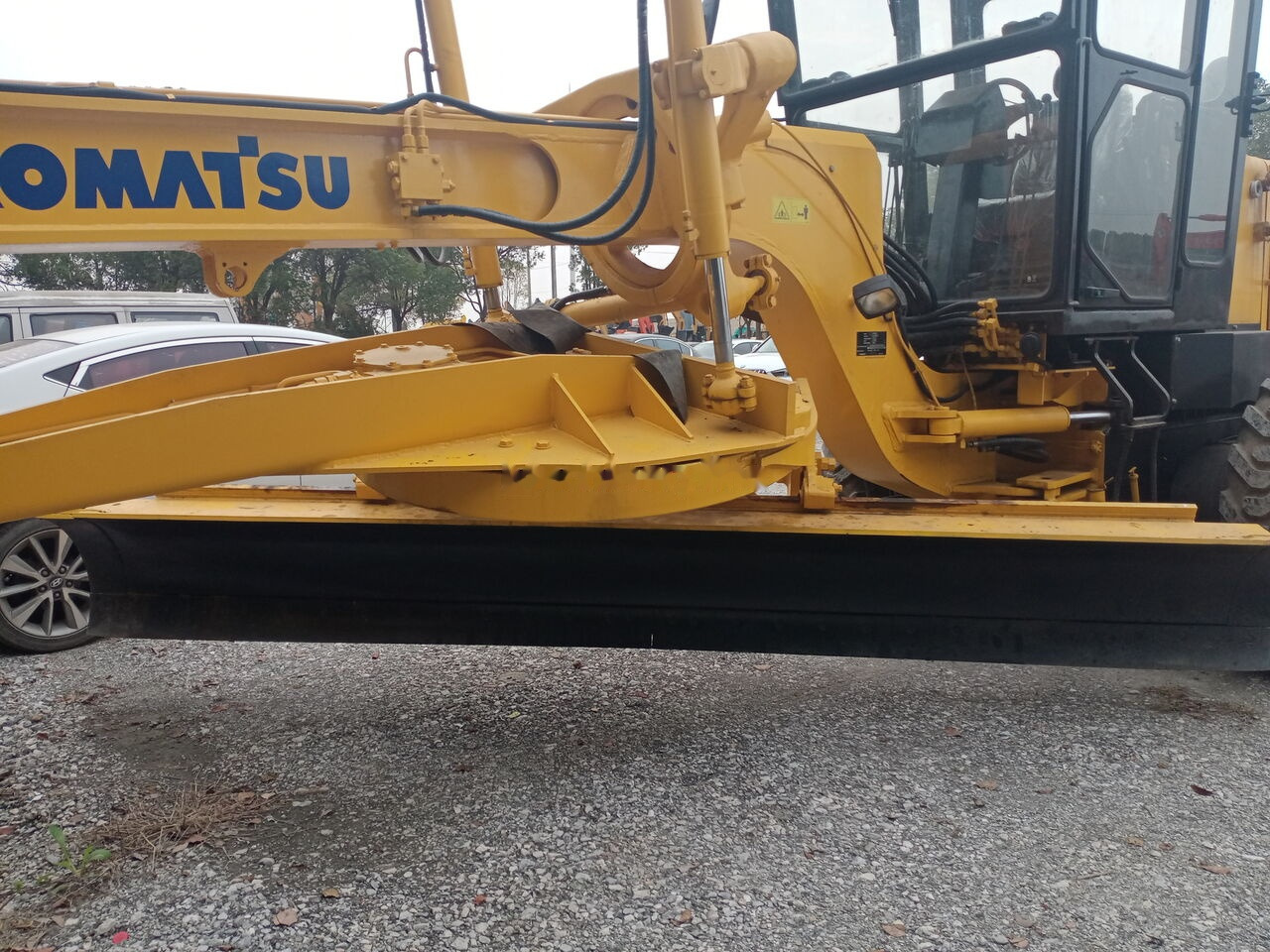 Komatsu GD655 - Grader: picture 4 Komatsu GD655 - Grader: picture 4