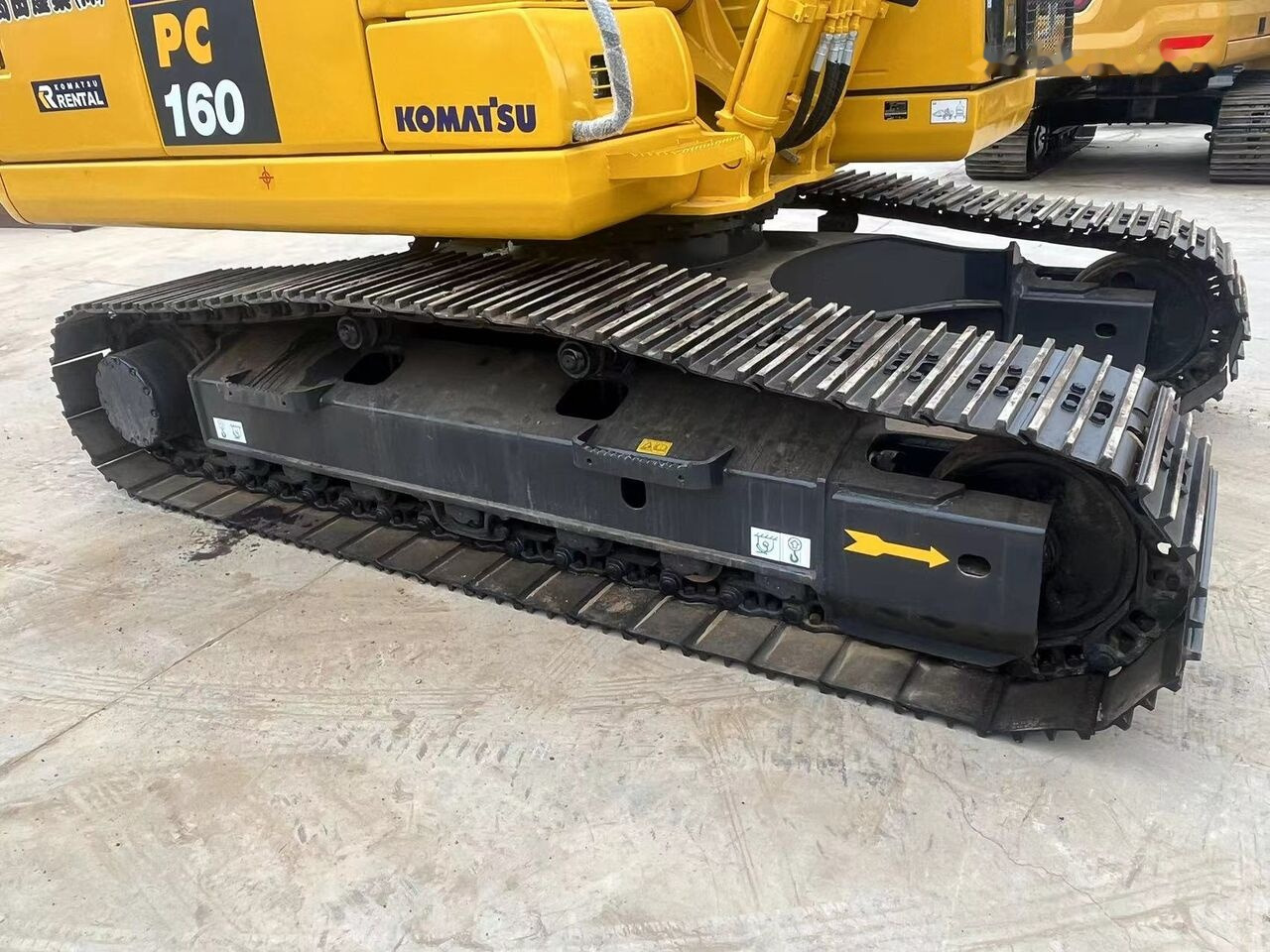Crawler excavator Komatsu PC160: picture 6