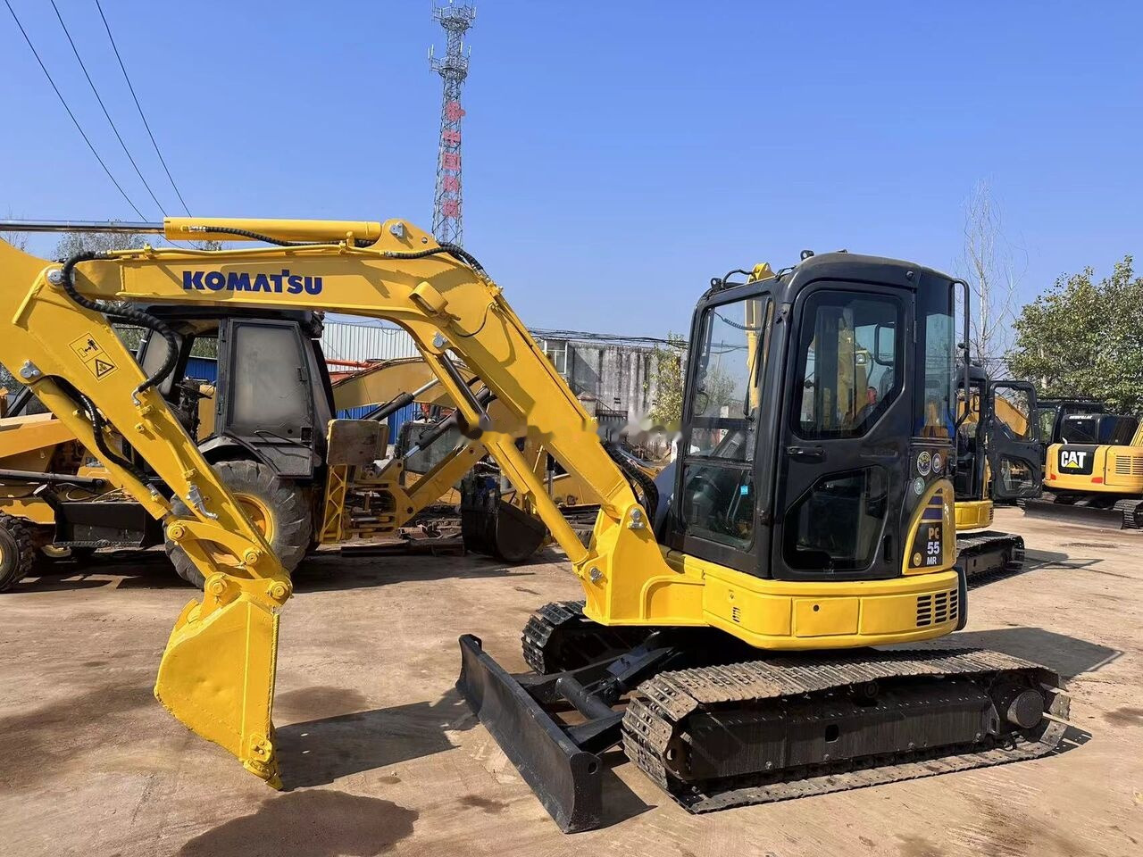 Komatsu PC55MR - Mini excavator: picture 4 Komatsu PC55MR - Mini excavator: picture 4