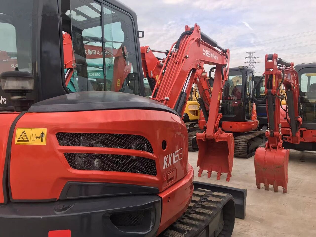 Mini excavator Kubota KX163: picture 6