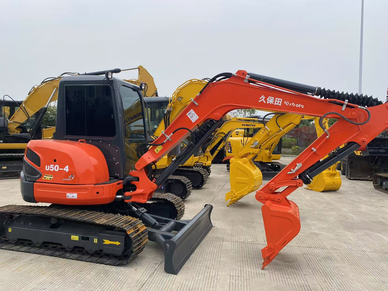 Kubota U50-4 - Mini excavator: picture 4 Kubota U50-4 - Mini excavator: picture 4