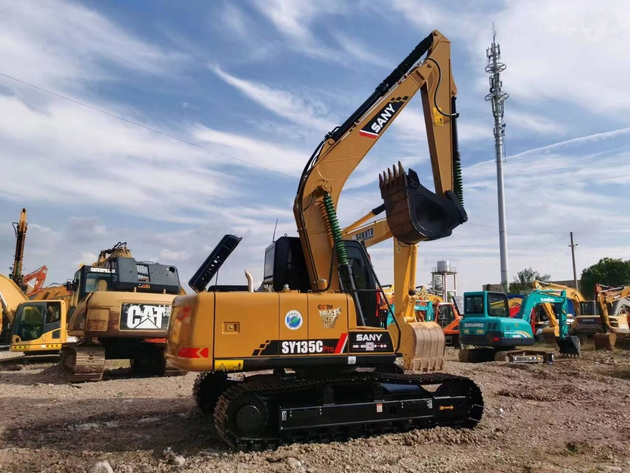 Sany SY135C - Crawler excavator: picture 3 Sany SY135C - Crawler excavator: picture 3