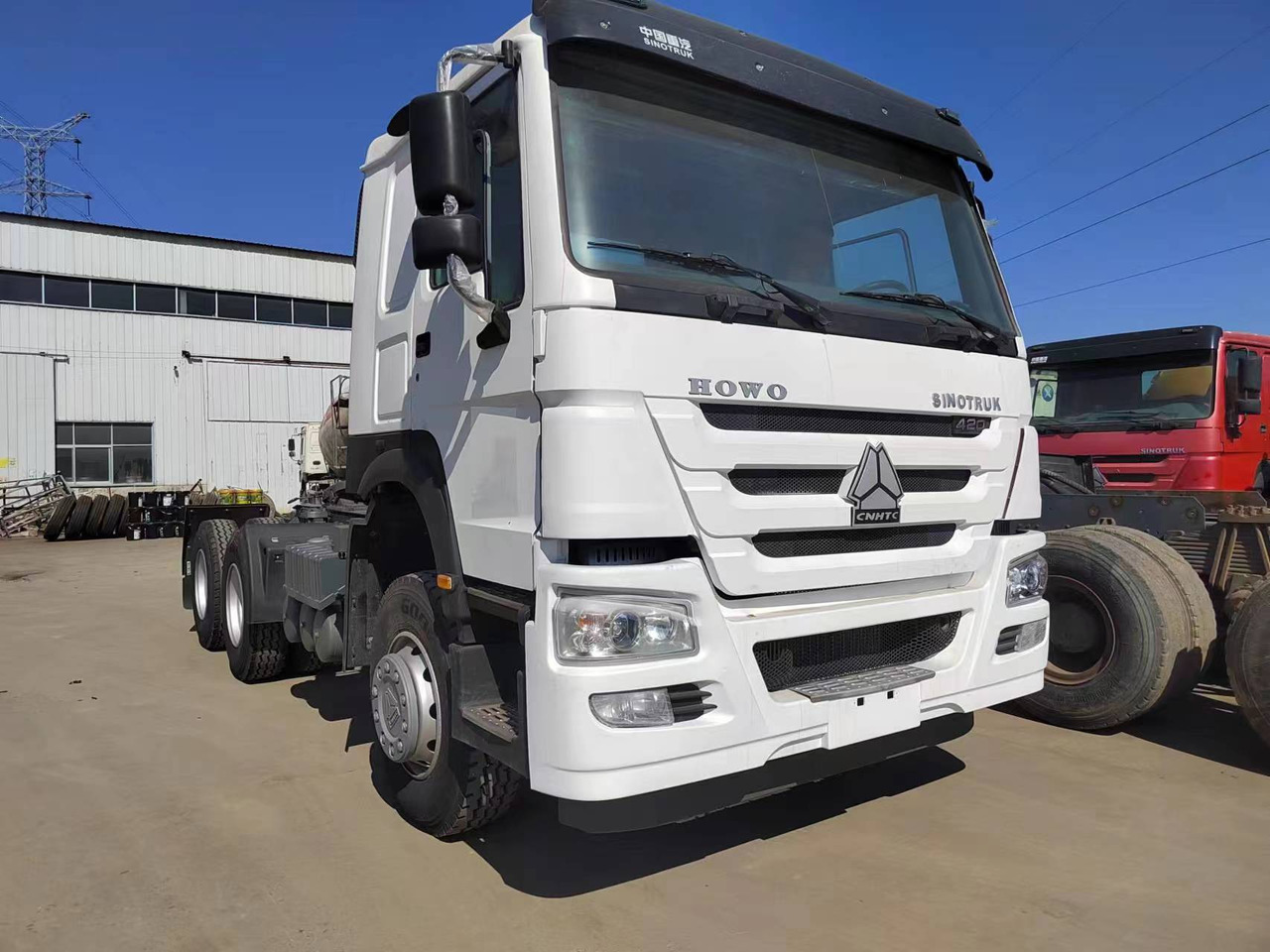 Tractor unit SINOTRUK Howo trailer head: picture 6