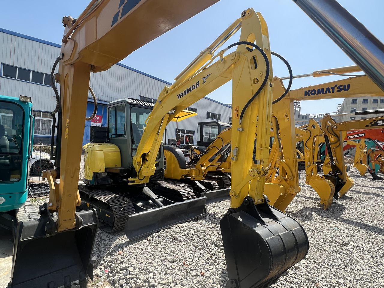 Yanmar Vio55 - Mini excavator: picture 1 Yanmar Vio55 - Mini excavator: picture 1