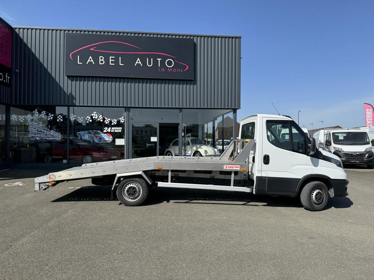 Iveco Daily IVECO PORTE VOITURE DEPANNEUSE 35 S 16 3L0 160 CH EMPATTEMENT 4100 PLATEAU FIX ALU EQUIP M - Autotransporter truck: picture 1 Iveco Daily IVECO PORTE VOITURE DEPANNEUSE 35 S 16 3L0 160 CH EMPATTEMENT 4100 PLATEAU FIX ALU EQUIP M - Autotransporter truck: picture 1