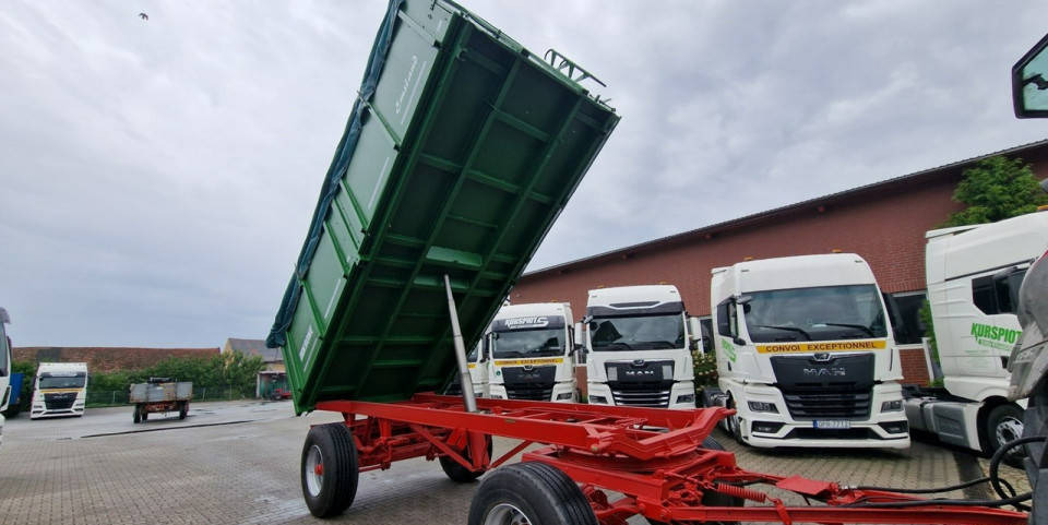 Farm tipping trailer/ Dumper Przyczepa transportowa Krone KRONE DK225 / 18 Przyczepa Krone wywrotka 3 s…: picture 1