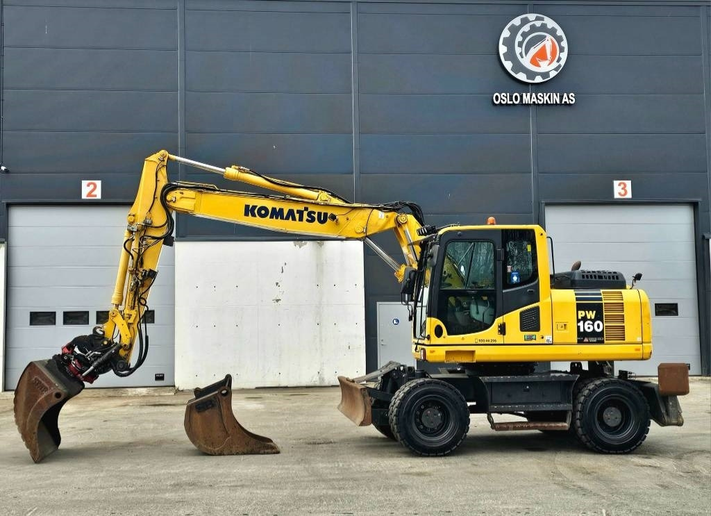 Komatsu pw 160 -8 - Wheel excavator: picture 2 Komatsu pw 160 -8 - Wheel excavator: picture 2