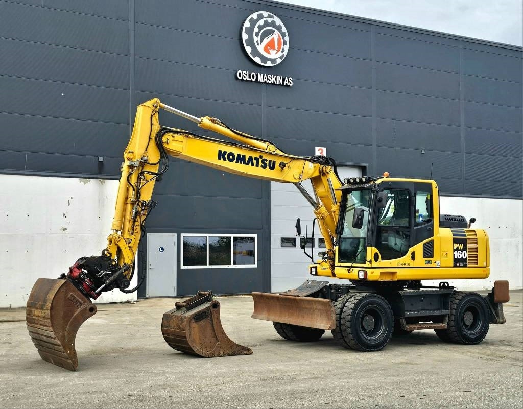 Komatsu pw 160 -8 - Wheel excavator: picture 1 Komatsu pw 160 -8 - Wheel excavator: picture 1