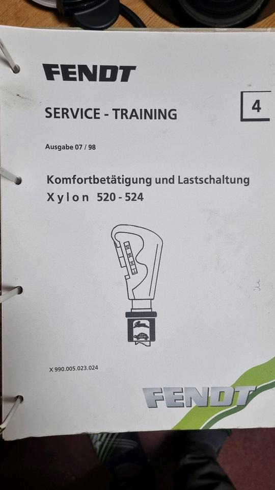 Fendt Xylon Werkstatthandbuch Reperaturanleitung 500 510 515 512 Favorit Werkstattbuch Bedienungsanleitung - Universal part for Agricultural machinery: picture 2 Fendt Xylon Werkstatthandbuch Reperaturanleitung 500 510 515 512 Favorit Werkstattbuch Bedienungsanleitung - Universal part for Agricultural machinery: picture 2