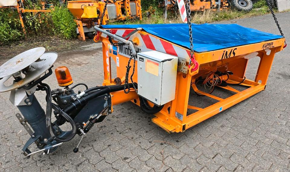 Küpper Weisser IMSSE Salzstreuer Streuautomat Streusilo Aufbaustreuer IMS Schmidt für Multicar Ladog Unimg Hansa - Sand/ Salt spreader: picture 1 Küpper Weisser IMSSE Salzstreuer Streuautomat Streusilo Aufbaustreuer IMS Schmidt für Multicar Ladog Unimg Hansa - Sand/ Salt spreader: picture 1