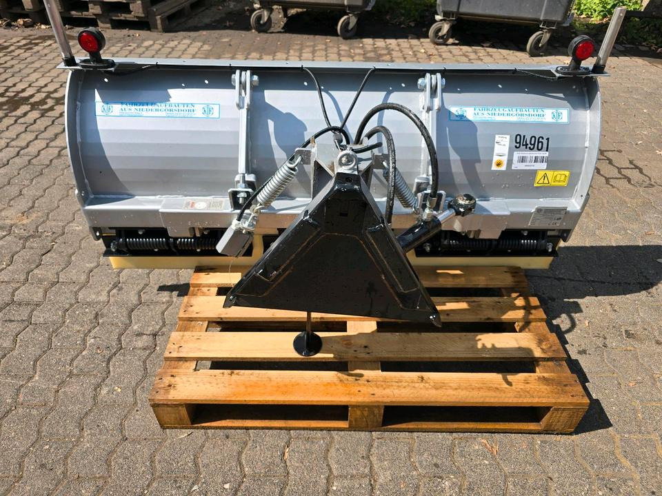 Snow plough NEUWARE KIF Schneepflug CM 1600 Schneeschieber Schneeschild Winterdienst Räumschild passend für Multicar Kramer Iseki Kubota Kleintraktor: picture 9