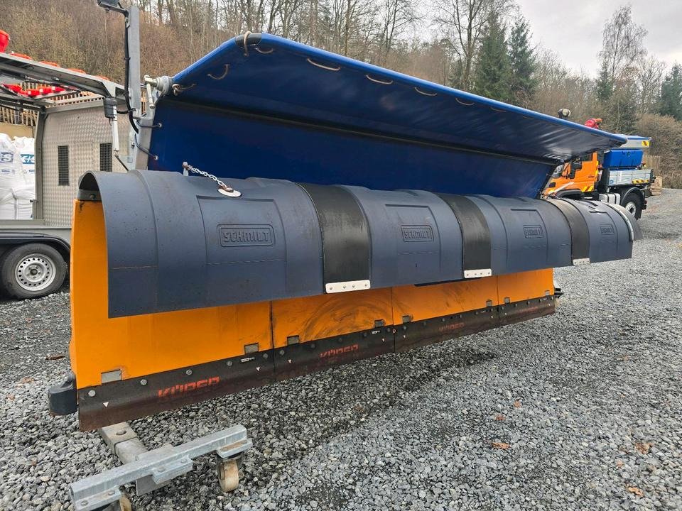 Neuer Schneepflug Schmidt ML 51-A 5,1m Schneeschild mit 24v Hydraulikanlage Schneeschieber Schmidt passend für LKW Autobahn Winterdienst - Snow plough: picture 4 Neuer Schneepflug Schmidt ML 51-A 5,1m Schneeschild mit 24v Hydraulikanlage Schneeschieber Schmidt passend für LKW Autobahn Winterdienst - Snow plough: picture 4