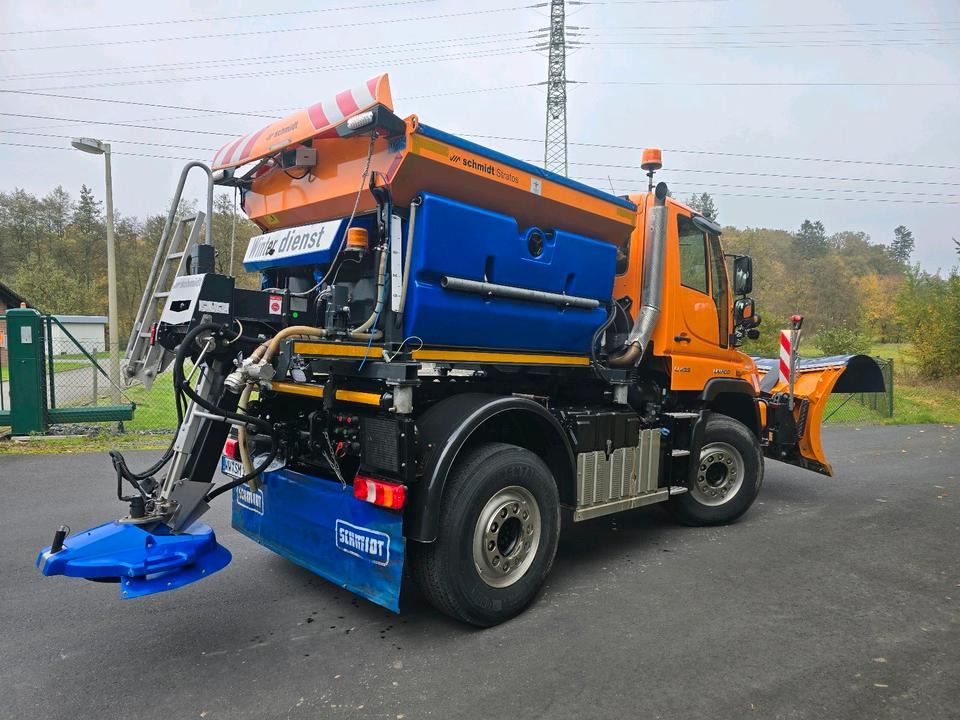 Unlmog 405 U 423 Schmidt Stratos Schneepflug U430 427 Mercedes 318 530 527 Winterdienst - Snow removal vehicle: picture 3 Unlmog 405 U 423 Schmidt Stratos Schneepflug U430 427 Mercedes 318 530 527 Winterdienst - Snow removal vehicle: picture 3