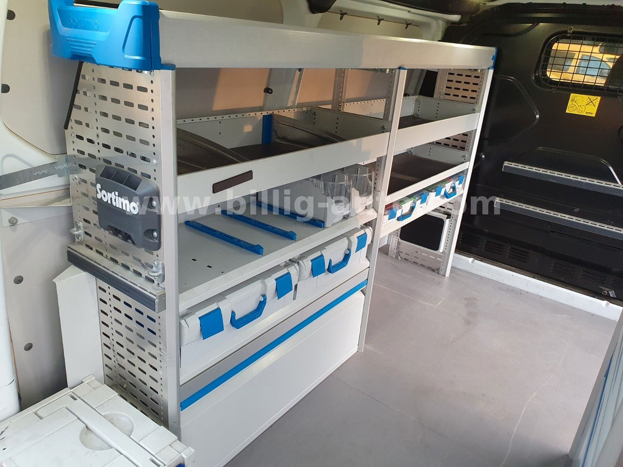 Small van Ford Transit Custom Sortimo Werkstatt 1.Hd Scheckheft: picture 12