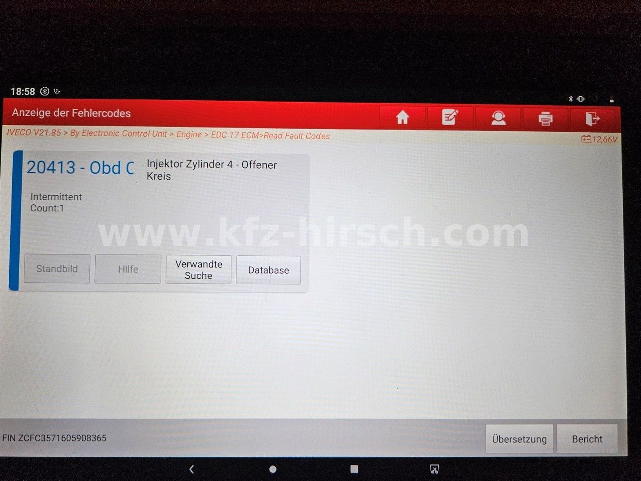 Box van Iveco Daily Koffer*EURO 5*Maxi*1.Hand*Luftfederung: picture 11