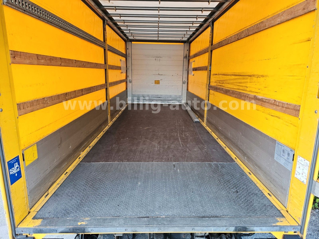 Curtainsider truck Mercedes-Benz Atego 1327 L * BREMS/SPUR-ASS*DIFF.*LBW*AHK*7.2m: picture 15