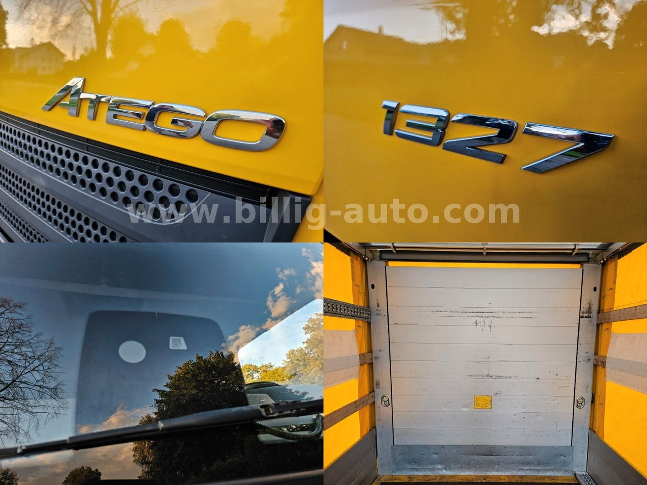 Curtainsider truck Mercedes-Benz Atego 1327 L * BREMS/SPUR-ASS*DIFF.*LBW*AHK*7.2m: picture 18