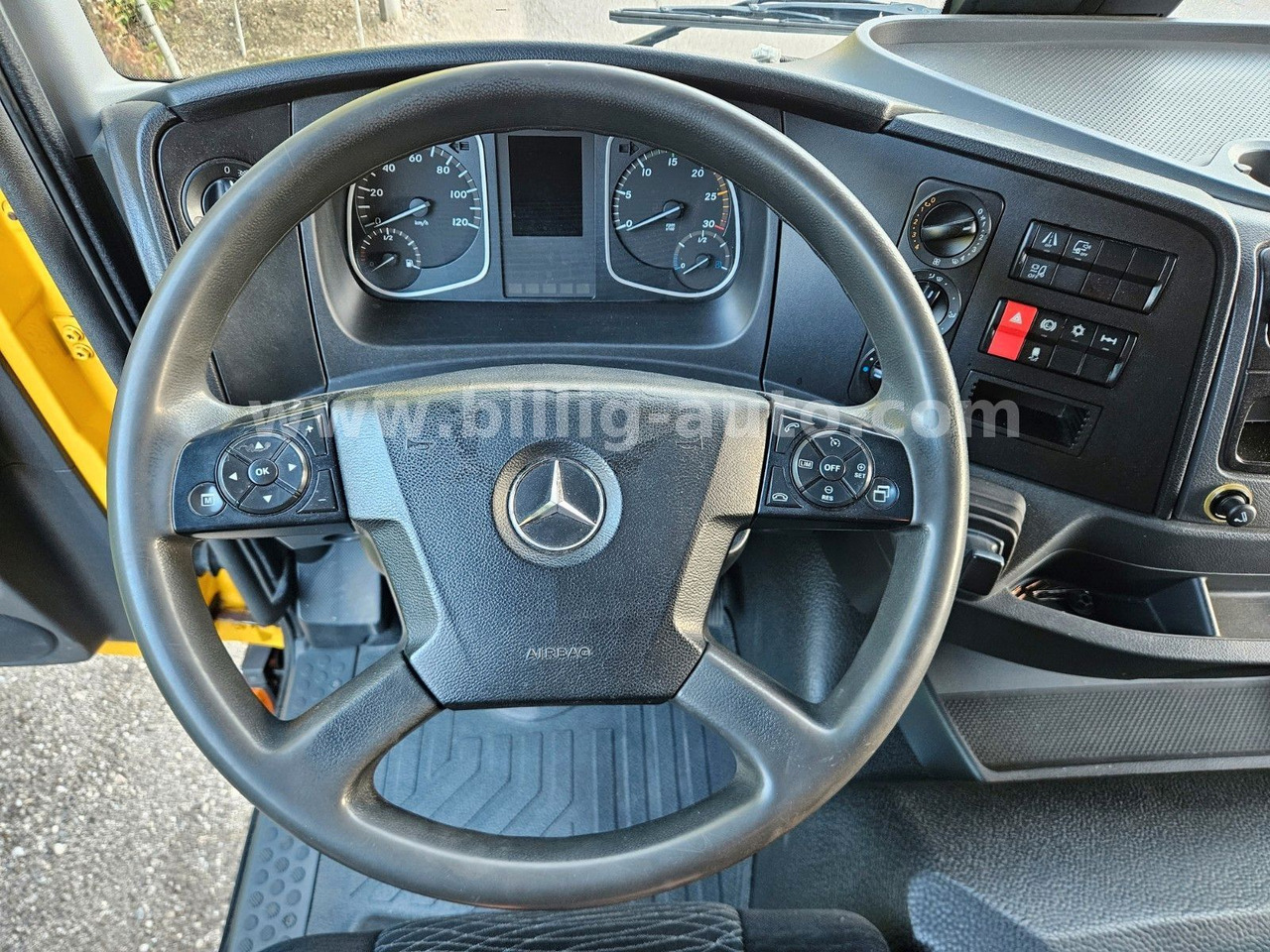 Curtainsider truck Mercedes-Benz Atego 1327 L * BREMS/SPUR-ASS*DIFF.*LBW*AHK*7.2m: picture 9