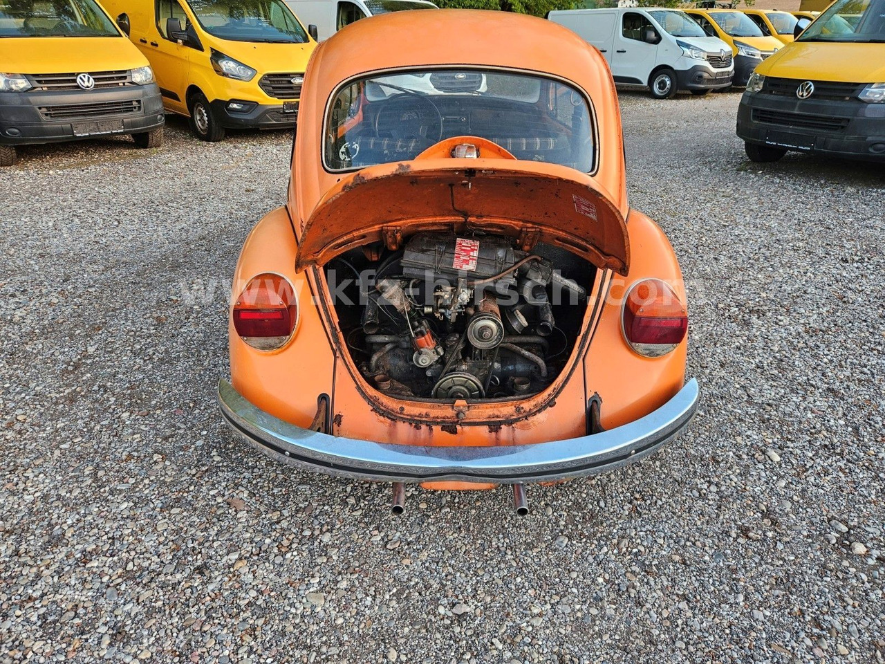 Car Volkswagen Käfer 1200 1.Hand in der seltenen Farbe Orange: picture 12