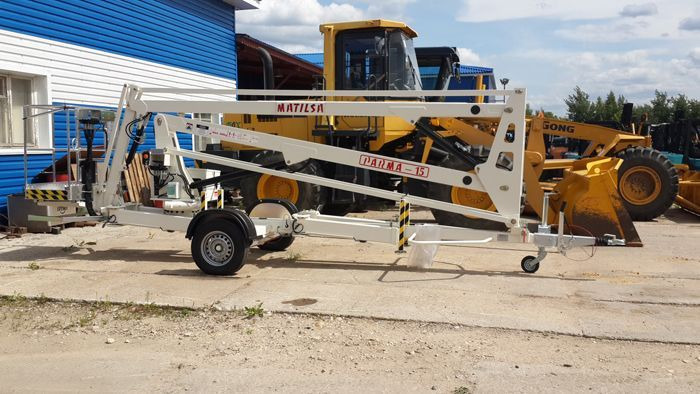 Matilsa Parma 15 nowy podnośnik koszowy na przyczepie - Trailer mounted boom lift: picture 2 Matilsa Parma 15 nowy podnośnik koszowy na przyczepie - Trailer mounted boom lift: picture 2