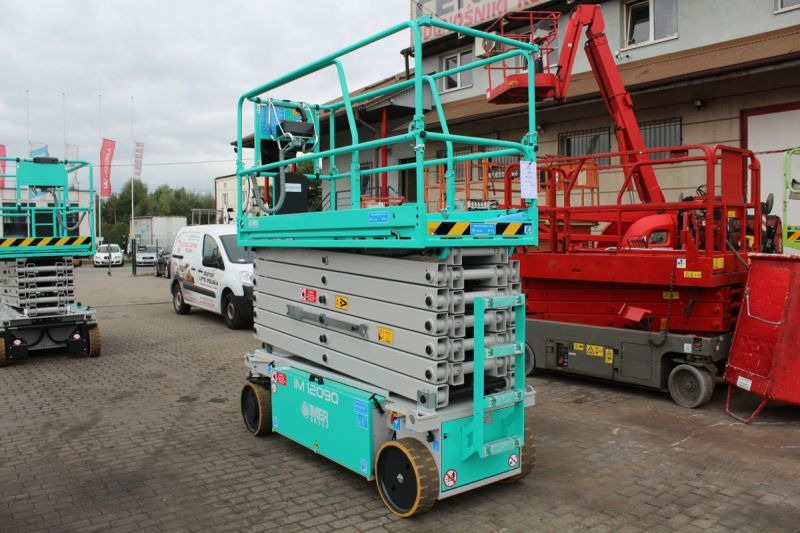 Nowy podnośnik nożycowy elektryczny 14 m Imer IM12090 - Scissor lift: picture 4 Nowy podnośnik nożycowy elektryczny 14 m Imer IM12090 - Scissor lift: picture 4
