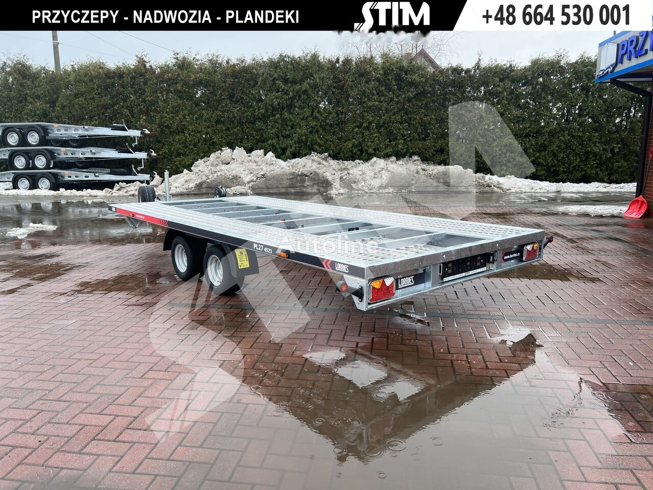Lorries PL27-4521 - Autotransporter trailer: picture 1 Lorries PL27-4521 - Autotransporter trailer: picture 1
