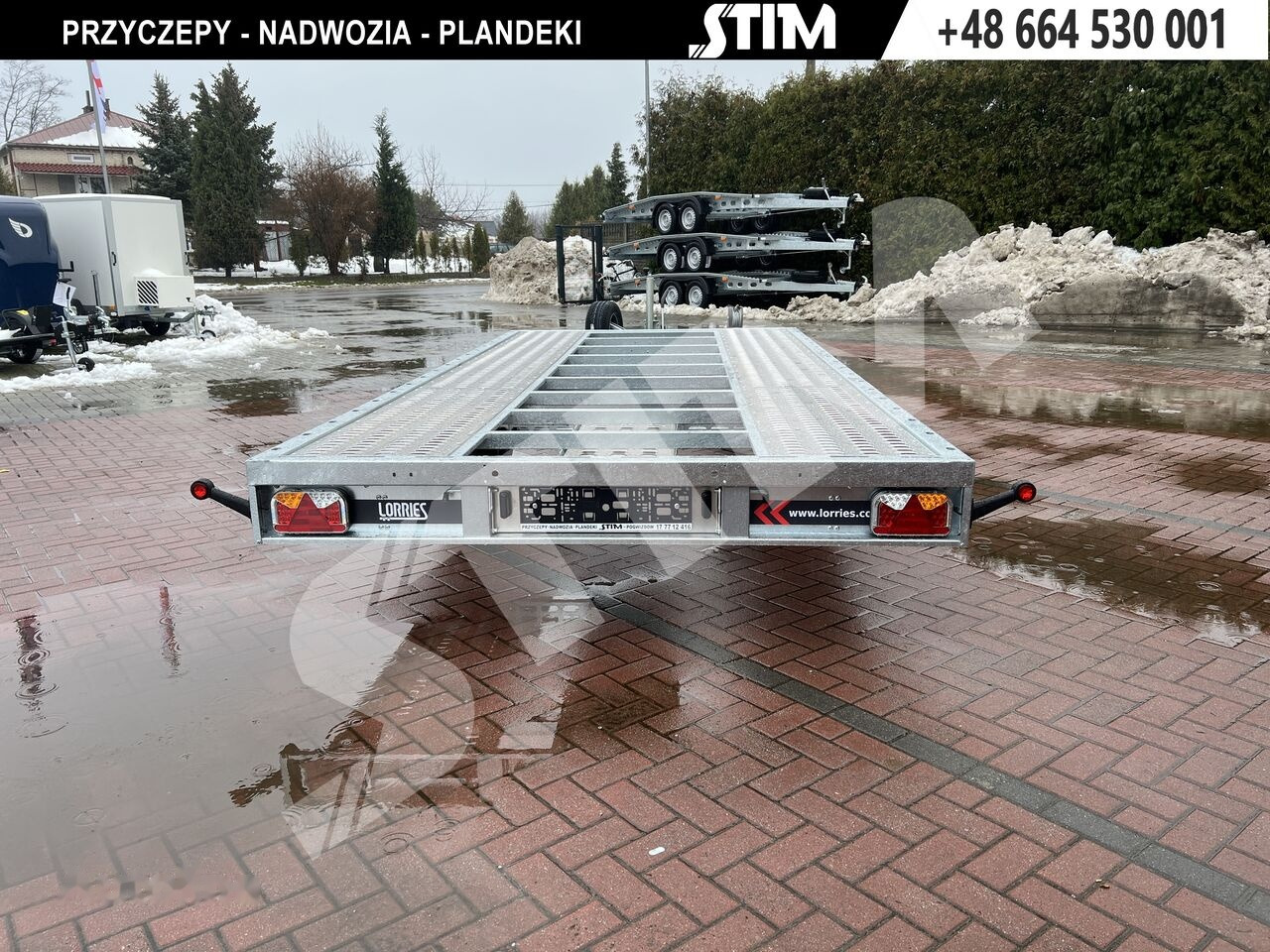 Lorries PL27-4521 - Autotransporter trailer: picture 2 Lorries PL27-4521 - Autotransporter trailer: picture 2