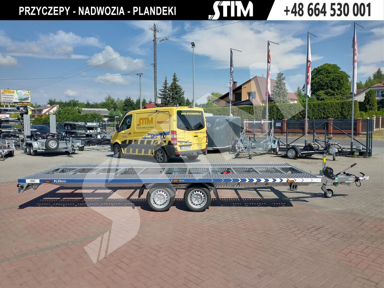Lorries PL35-5521 - Autotransporter trailer: picture 2 Lorries PL35-5521 - Autotransporter trailer: picture 2