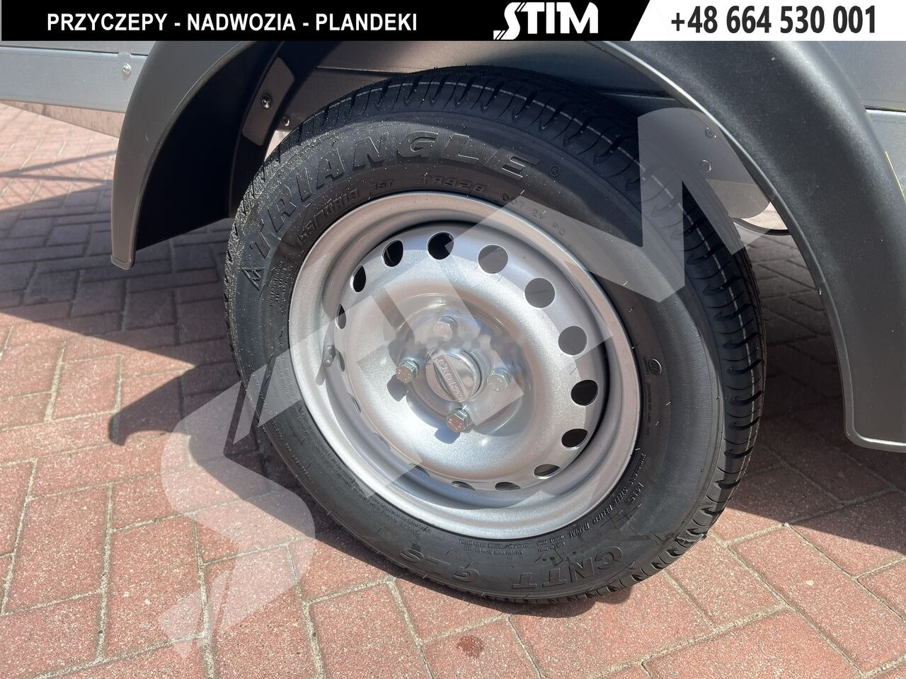 New Car trailer Lorries PU75-2613 uchylna + nadstawka: picture 6