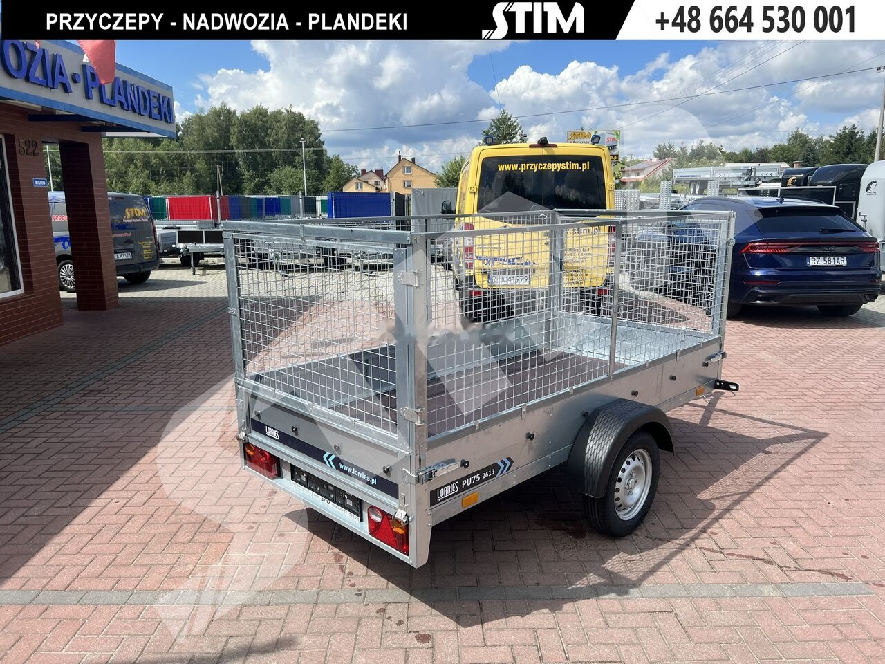 Lorries PU75-2613 uchylna + nadstawka - Car trailer: picture 3 Lorries PU75-2613 uchylna + nadstawka - Car trailer: picture 3