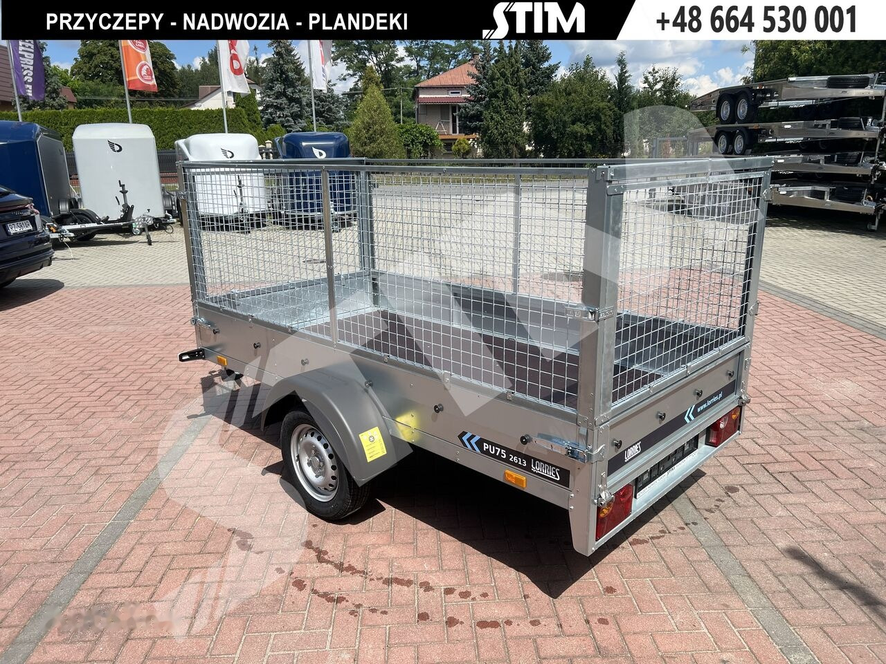 Lorries PU75-2613 uchylna + nadstawka - Car trailer: picture 5 Lorries PU75-2613 uchylna + nadstawka - Car trailer: picture 5