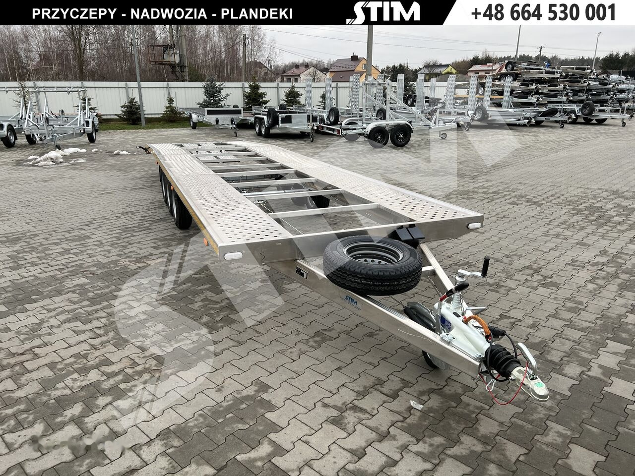 Stim L23/PP-TS/85-35A - Autotransporter trailer: picture 1 Stim L23/PP-TS/85-35A - Autotransporter trailer: picture 1