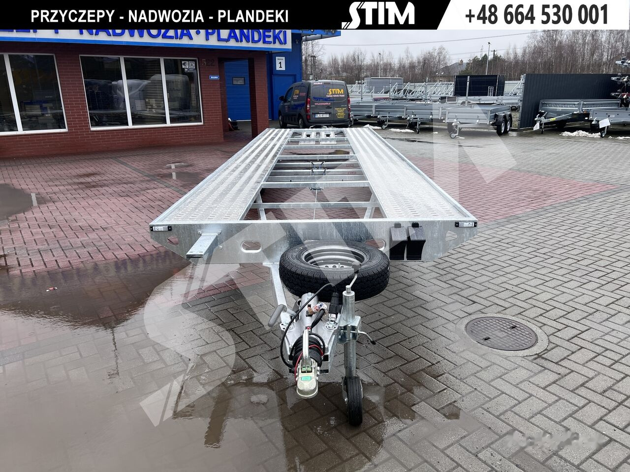Stim L23/PP-TS/85-35S-RY1500 - Autotransporter trailer: picture 3 Stim L23/PP-TS/85-35S-RY1500 - Autotransporter trailer: picture 3