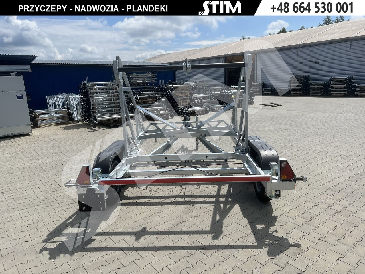 Stim S22/KB-27WR-KN - Cable drum trailer: picture 3 Stim S22/KB-27WR-KN - Cable drum trailer: picture 3