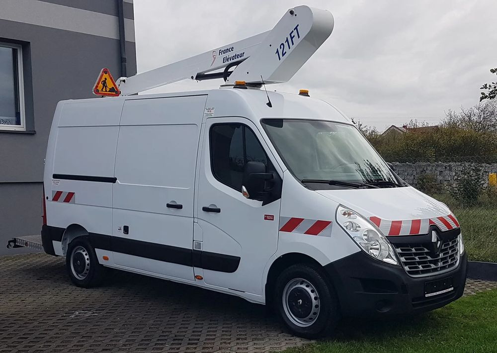 Renault MASTER L2H2 ZWYŻKA UDT PODNOŚNIK KOSZOWY FRANCE ELEVATEUR - Truck mounted aerial platform: picture 1 Renault MASTER L2H2 ZWYŻKA UDT PODNOŚNIK KOSZOWY FRANCE ELEVATEUR - Truck mounted aerial platform: picture 1
