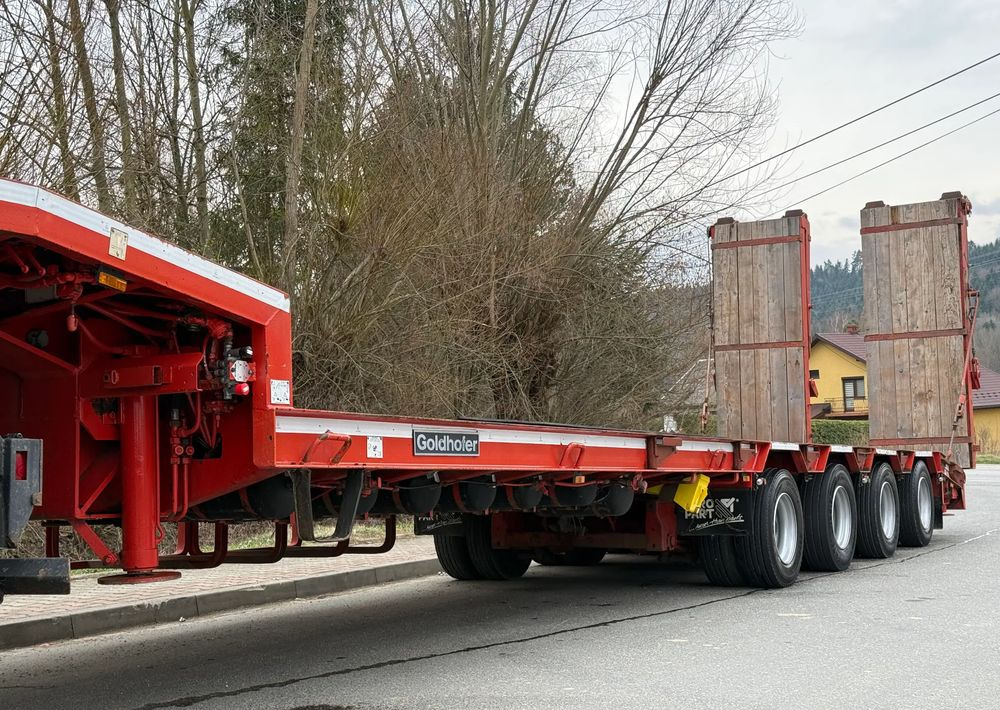 Goldhofer Naczepa Niskopodłogowa Goldhofer * 4 Osie * Bardzo Dobry Stan *Niskopodwozie - Low loader semi-trailer: picture 4 Goldhofer Naczepa Niskopodłogowa Goldhofer * 4 Osie * Bardzo Dobry Stan *Niskopodwozie - Low loader semi-trailer: picture 4