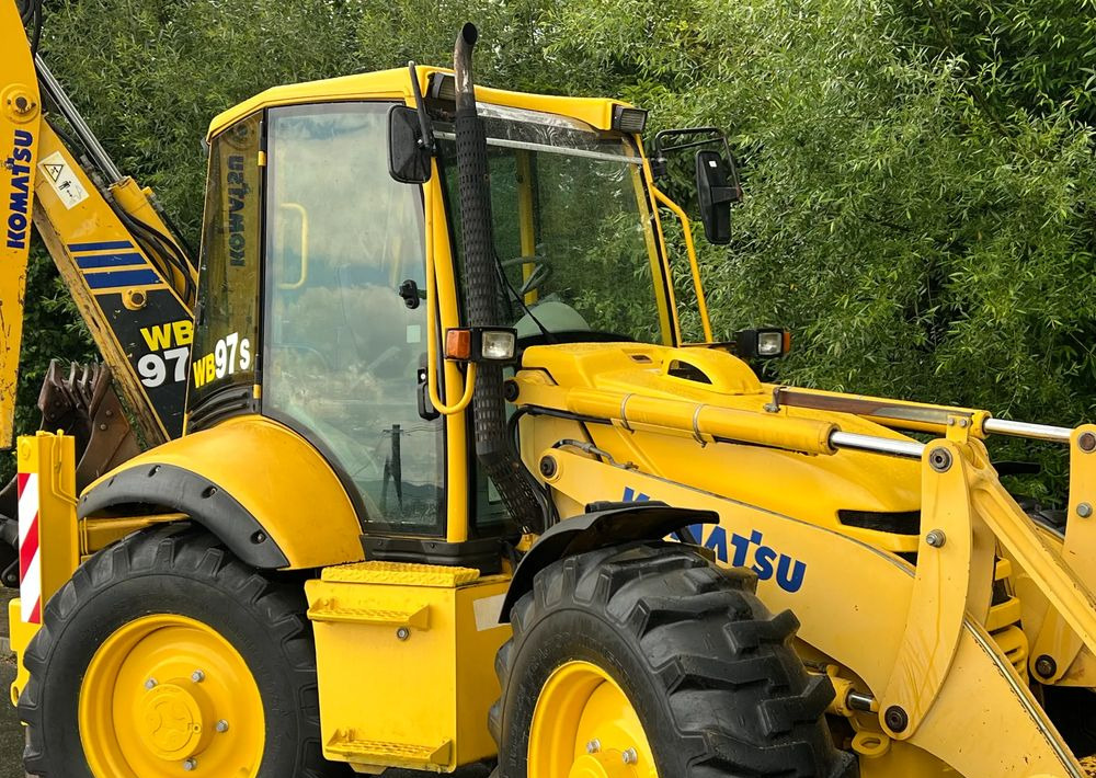 Komatsu * Koparko Ładowarka * Komatsu WB 97 S Utility * - Backhoe loader: picture 4 Komatsu * Koparko Ładowarka * Komatsu WB 97 S Utility * - Backhoe loader: picture 4