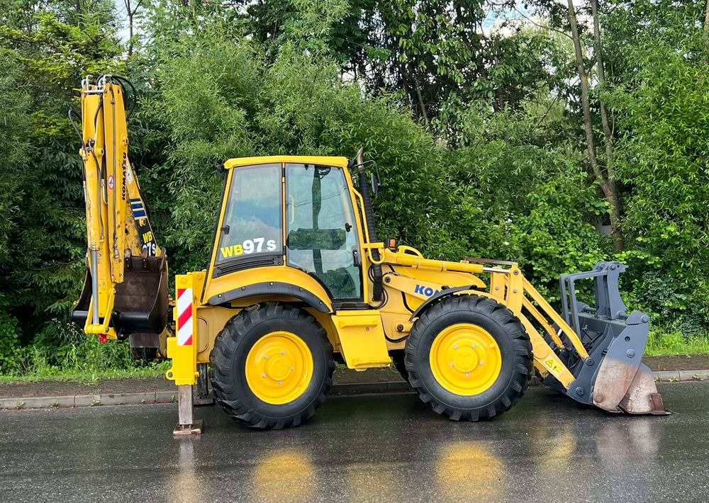 Backhoe loader Komatsu * Koparko Ładowarka * Komatsu WB 97 S Utility *: picture 6