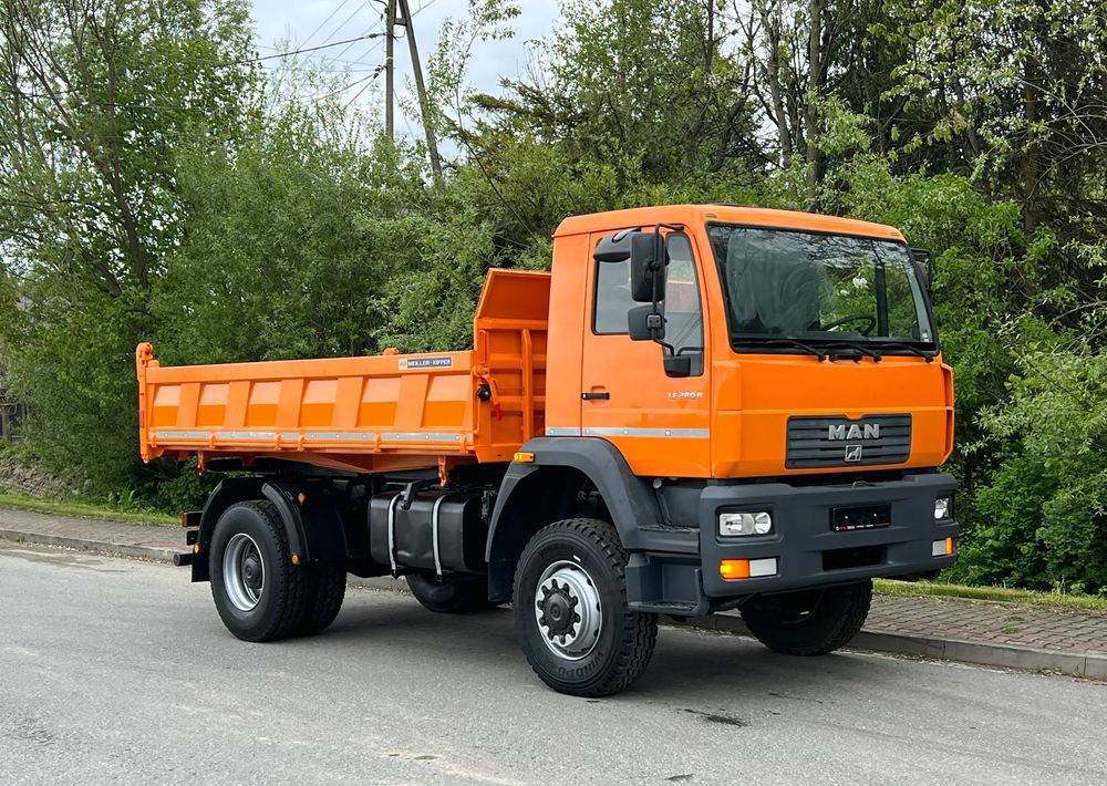 MAN * LE 280 B * MAN * 4x4 * Kiper Wywrotka x3 * Meiller * Sprowadzony * Stan Perfekcyjny * - Tipper: picture 2 MAN * LE 280 B * MAN * 4x4 * Kiper Wywrotka x3 * Meiller * Sprowadzony * Stan Perfekcyjny * - Tipper: picture 2