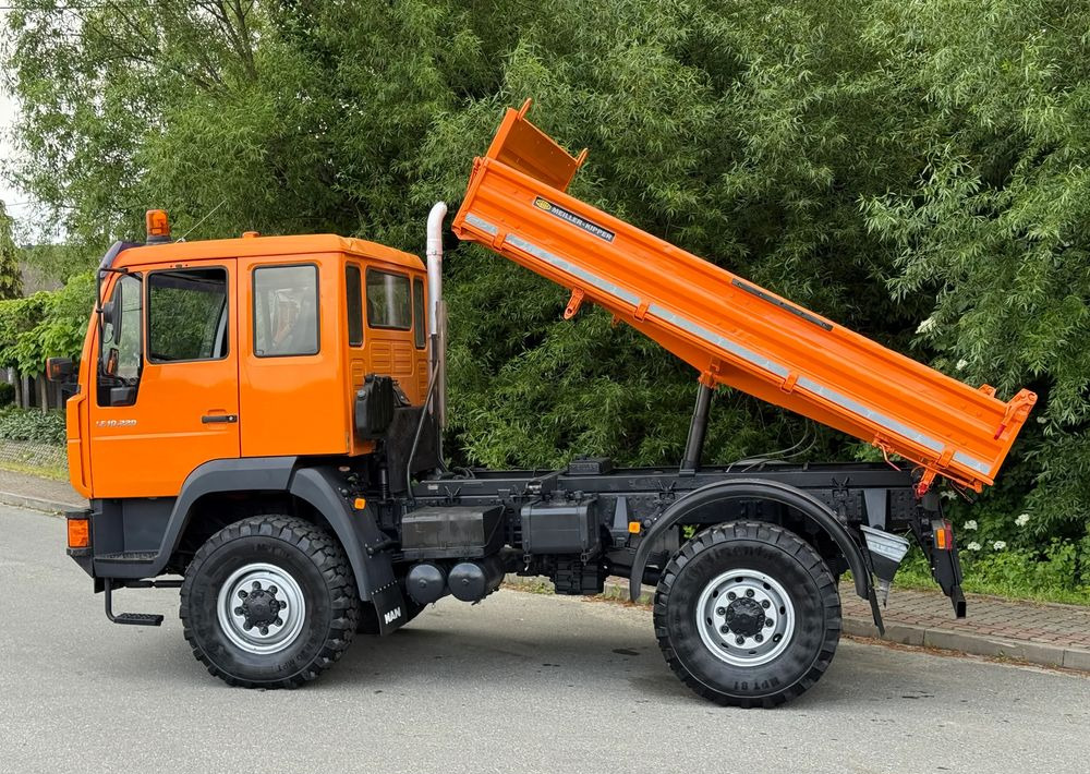 Tipper MAN * MAN 10-220 * Kiper Wywrotka Meiller * 4x4 * Zimowe Utrzymanie * Unimog *: picture 16
